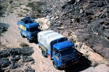 croisière des sables Saviem 1977