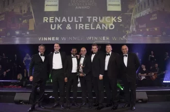 Renault Trucks wins Technical Excellence Award at Motor Transport Awards