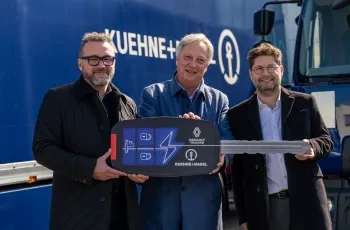 Kuehne Nagel Renault Trucks camions électriques