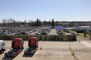 Renault Trucks Bourg panneaux solaires