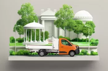 The good city zero emission city Renault Trucks