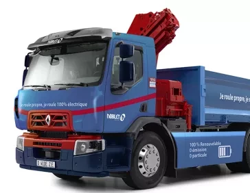 Le camion benne électrique, deux ans après - Groupe Noblet