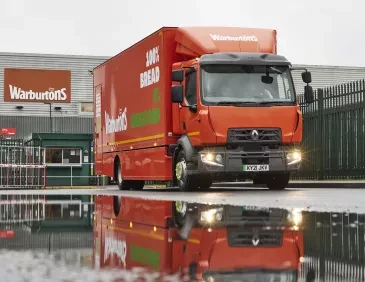 Warburtons Renault Trucks D ZE electric 