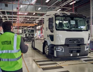 Fabrication camion électrique Renault Trucks