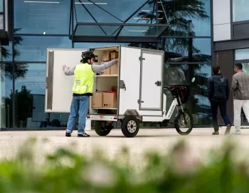 vélo cargo Renault Trucks Kleuster