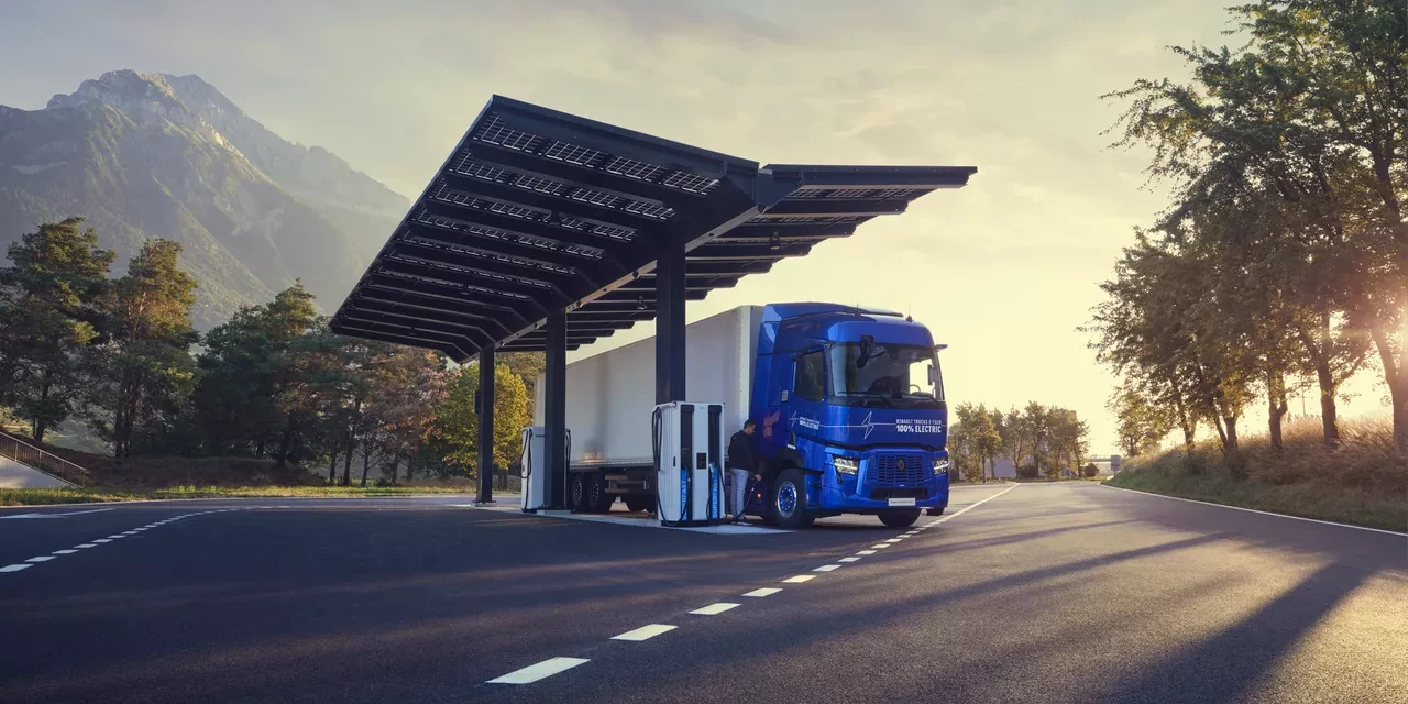 Renault Trucks - charging hub for electric trucks