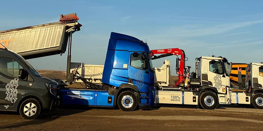Renault Trucks celebrates E-Construction Days in Madrid, its first 100% electric event for the construction sector