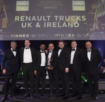 Renault Trucks wins Technical Excellence Award at Motor Transport Awards