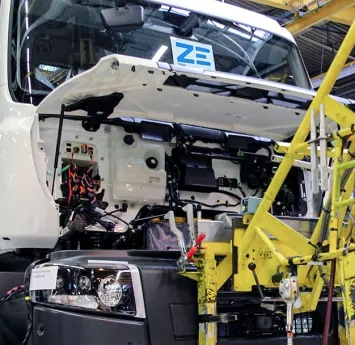 Camions électriques Renault Trucks usine Blainville