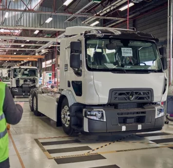 Fabrication camion électrique Renault Trucks