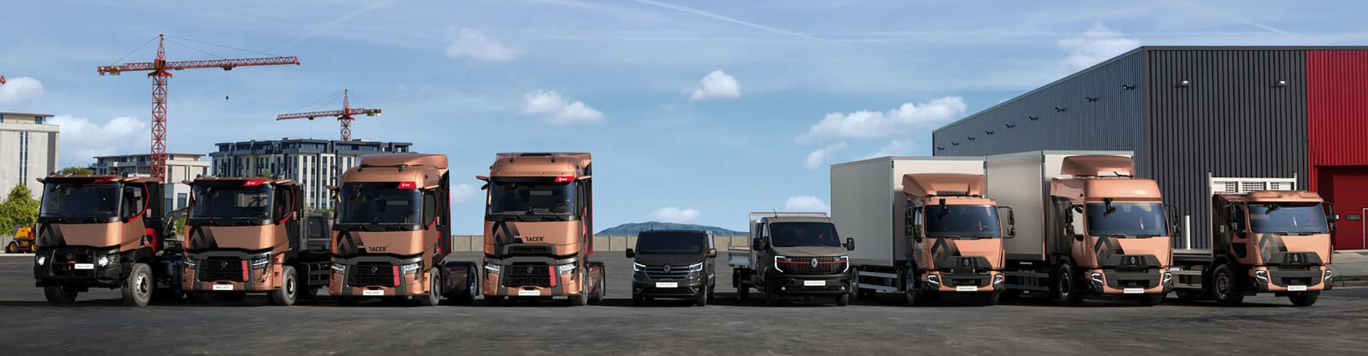 The complete 2027 model year Renault Trucks ranges