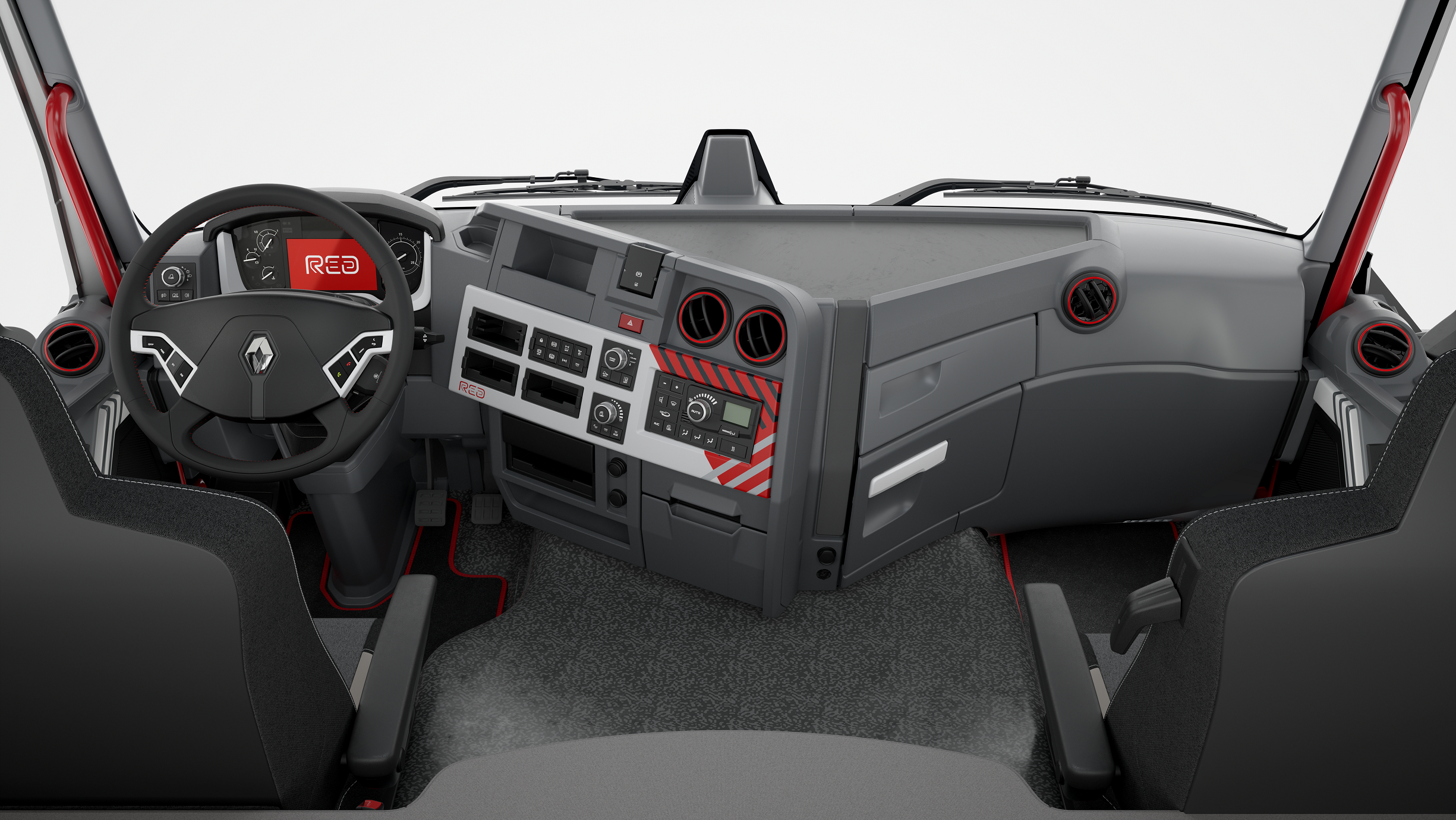 Renault Trucks T Red interior cab