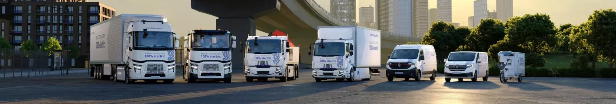 Renault Trucks E-Tech fully electric range