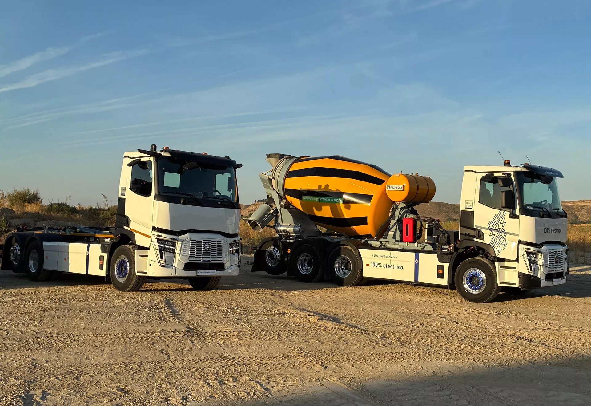 Renault Trucks celebrates E-Construction Days in Madrid, its first 100% electric event for the construction sector