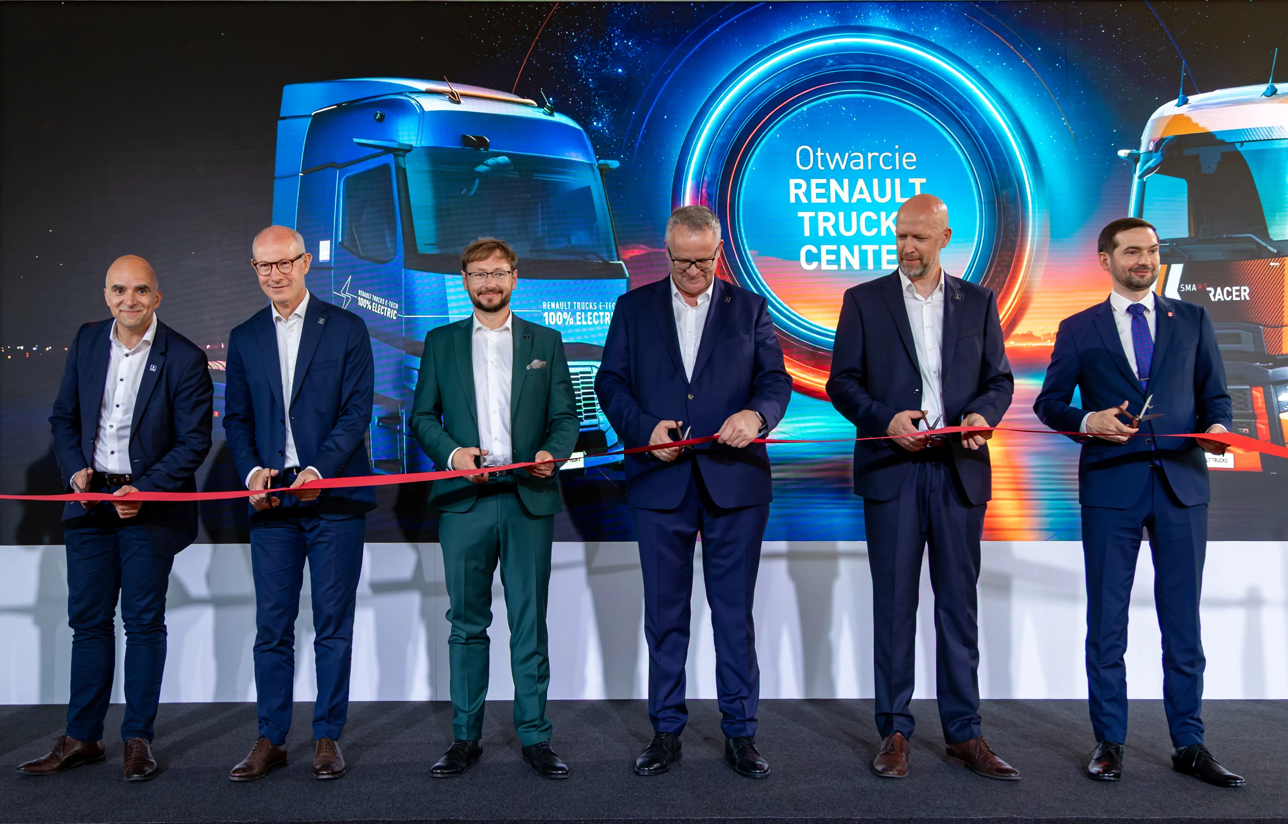 from left to right: Carlos Rodrigues, Antoine Duclaux, Jarosław Zwoliński, Janusz Buława, Dariusz Pustoła and Tomasz Krupski