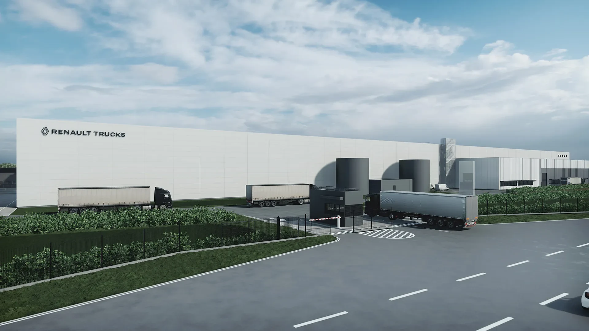 Renault Trucks invests in a new logistics hub to keep  customers' vehicles on the road