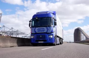 Le Renault Trucks E-Tech Diamond Echo en Espagne 