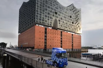 Le Renault Trucks E-Tech T Diamond Echo 100 % Electrique à Hambourg