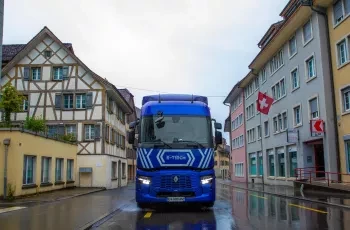 Le Renault Trucks E-Tech T Diamond Echo en Suisse