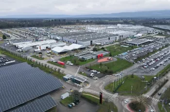 Renault Trucks Photovoltaic canopies Bourg-en-Bresse