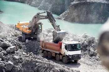 A Renault Trucks K designed for mining transport