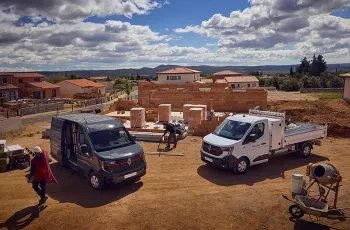 Renault Trucks Master designed for bricklayers
