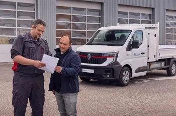 A Renault Trucks Master designed for craftmen