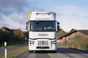 Renault Trucks E-Tech T Hugelshofer electric truck