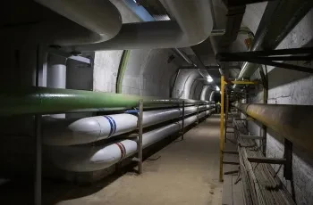 The new Renault Trucks' internal heat network consists of 2.4 km of piping installed in the site’s technical galleries