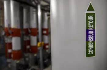 A part of the new Renault Trucks' internal heat network