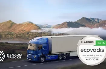 Renault Trucks Ecovadis Platinum 2026