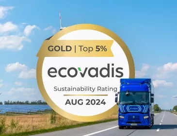 Renault Trucks Ecovadis Gold RSE