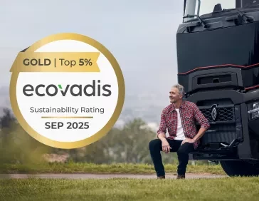 Renault Trucks Ecovadis Gold 2025
