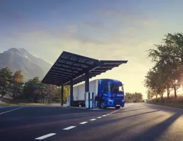 Renault Trucks - charging hub for electric trucks