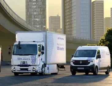 The full 100% electric Renault Trucks E-Tech 