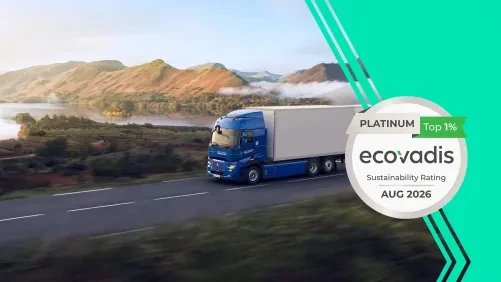 EcoVadis Platinum 2026 : la reconnaissance de la transformation durable de Renault trucks