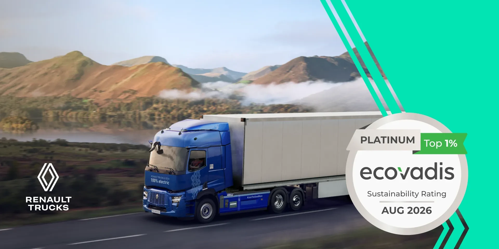 Renault Trucks Ecovadis Platinum 2026