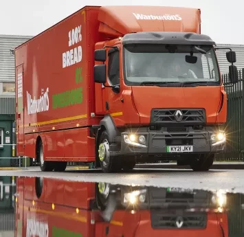 Warburtons Renault Trucks D ZE electric 