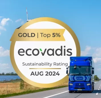 Renault Trucks Ecovadis Gold RSE
