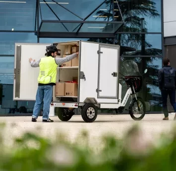 vélo cargo Renault Trucks Kleuster