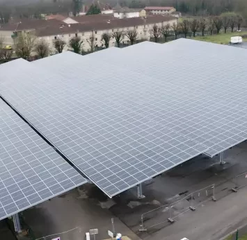 Renault Trucks Photovoltaic canopies Bourg-en-Bresse