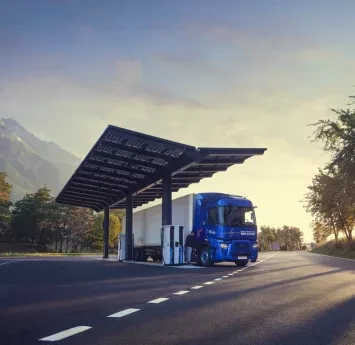 Renault Trucks - charging hub for electric trucks