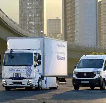 The full 100% electric Renault Trucks E-Tech 