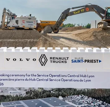 Renault Trucks invests in a new logistics hub to keep  customers' vehicles on the road