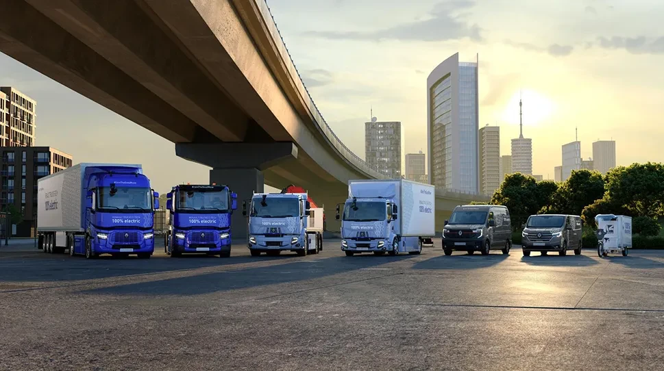 Renault Trucks full E-Tech 100% electric range