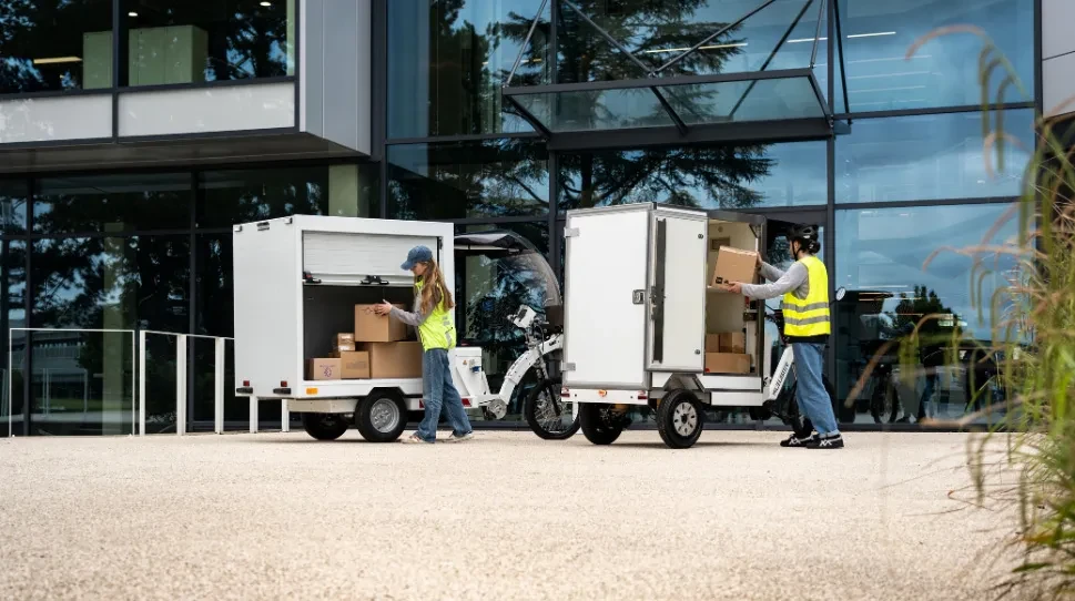 Kleuster 350 ans Freegones e-cargos bikes