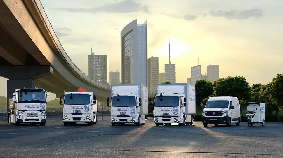 Renault Trucks full E-Tech 100% electric range