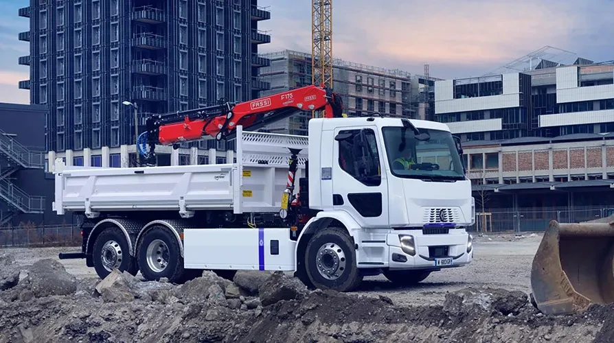 New facelift Renault Trucks E-Tech D Wide - nouveau facelift